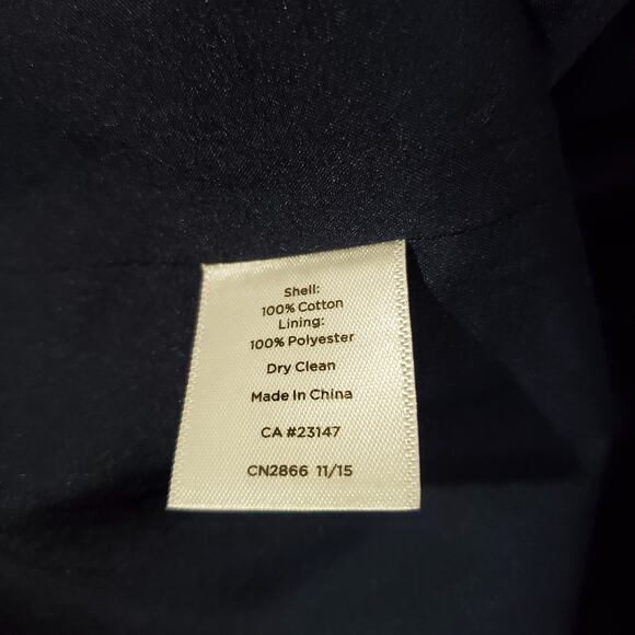 Talbots Floral Textured Cotton Square Neck Sheath Dress Womens Plus Size 16 - Picture 9 of 10